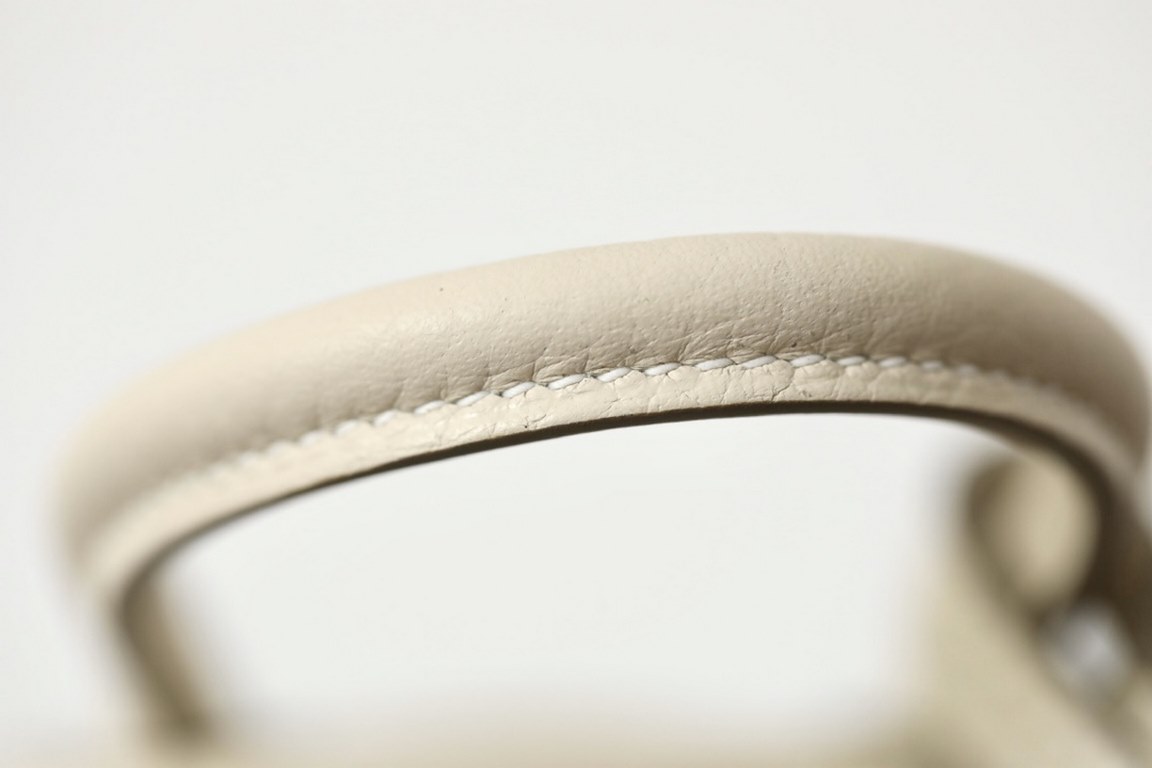 Milkshake white Silver buckle detail In stock