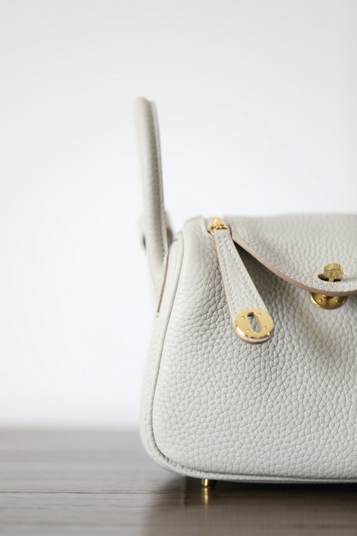 Pearl gray Gold buckle detail In-stock