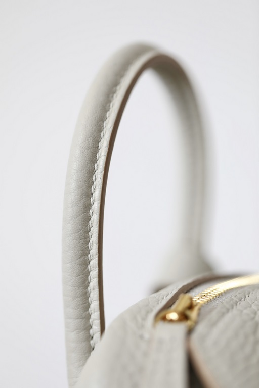 Pearl gray Gold buckle detail In-stock