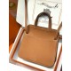 Clemence Gold Brown Silver Buckle ~Treasure small bag  Not intentionally emphasize the brand's nobility _ looks low-key but full of texture  The exterior doesn't show any of H's conspicuous logos.Goes the absolute low-ke