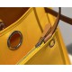 Herbag Amber YellowSuper handsome commuter bag, between casual and formal, casual without losing elegance, the combination of canvas and cowhide  leather, the outer seam is hard and stylish.Super high cost-effective in st