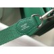 . Emerald.Self-fabricated shoulder strap   togo cowhide leather   minimalist style.