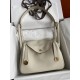 Lindy 26cm TC Leather Milkshake White Gold Button Waxed Wire