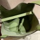 picotin lock vegetable basket 22,3i avocado green, handmade, French TC cowhide.Vegetable basket in recent years in the counter is also very buy, basically also go with the goods, out of the high rate of appearances, but 