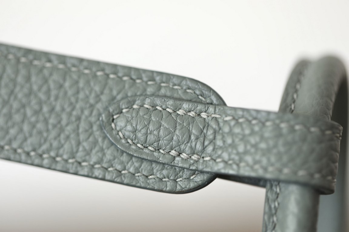 Almond green Silver buckle detail In-stock