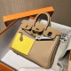 Bk25 colormatic six patchwork color swift leatherMilk tea color gold buckle full handmade in stock