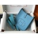 - Gold Buckle Paradise Blue Exquisite Handmade Edition Togo Calfskin17Cm