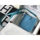 - Gold Buckle Paradise Blue Exquisite Handmade Edition Togo Calfskin17Cm