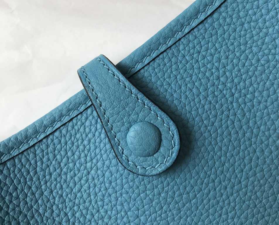 - Gold Buckle Paradise Blue Exquisite Handmade Edition Togo Calfskin17Cm