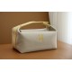 - -      Lunchbox Bag Canvas Naples Yellow   Character Shoulder Strap Detail Customized Real In Stock;.