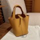 picotin lock vegetable basket 18, 2S sesame color, pure handmade, French TC cowhide.Vegetable basket in recent years in the counter is also very buy, basically also go with the goods, the appearance rate is super high, b