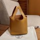 picotin lock vegetable basket 18, 2S sesame color, pure handmade, French TC cowhide.Vegetable basket in recent years in the counter is also very buy, basically also go with the goods, the appearance rate is super high, b