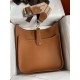 In stock Evelyn Evelyn 28cm Imported TC Leather Golden Brown Silver Button Waxed Wire