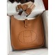 In stock Evelyn Evelyn 28cm Imported TC Leather Golden Brown Silver Button Waxed Wire