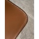 constance 19cm epsom gold brown