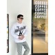 #LouisVuitton 23ss Splash Ink Gradient Large Letter Print Crew Neck Sweatshirt Top