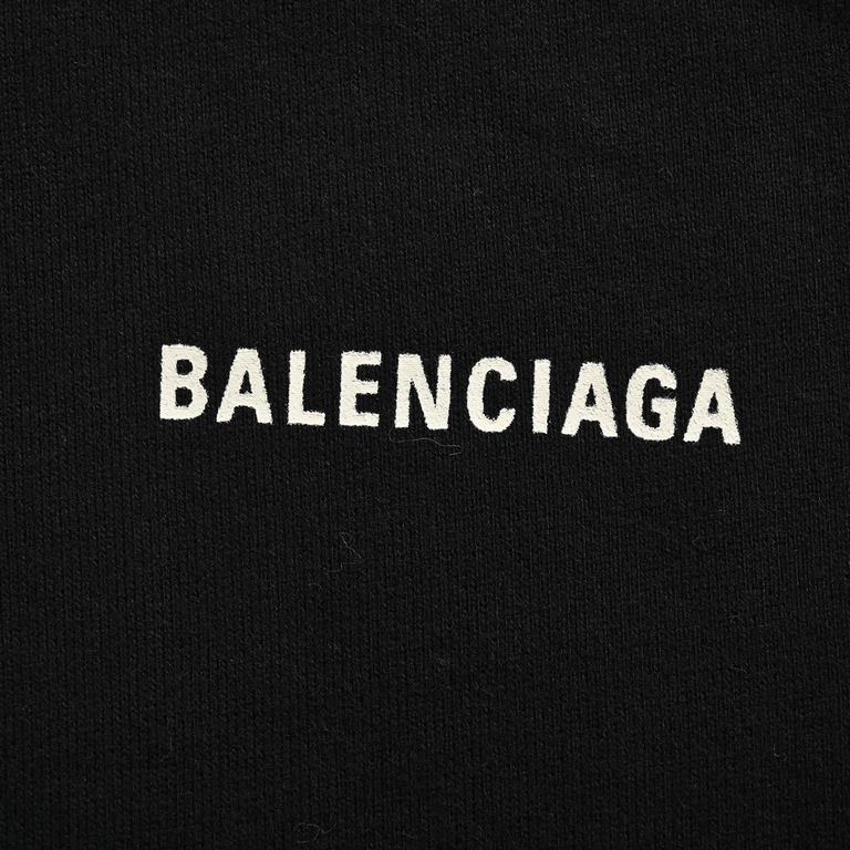 BalenciagaBalenciaga Separate Print Crew Neck SweatshirtI was instantly drawn to the illusionary split print from the show! The logo letters are deconstructed and stretched to create a geometric aesthetic of conflict and