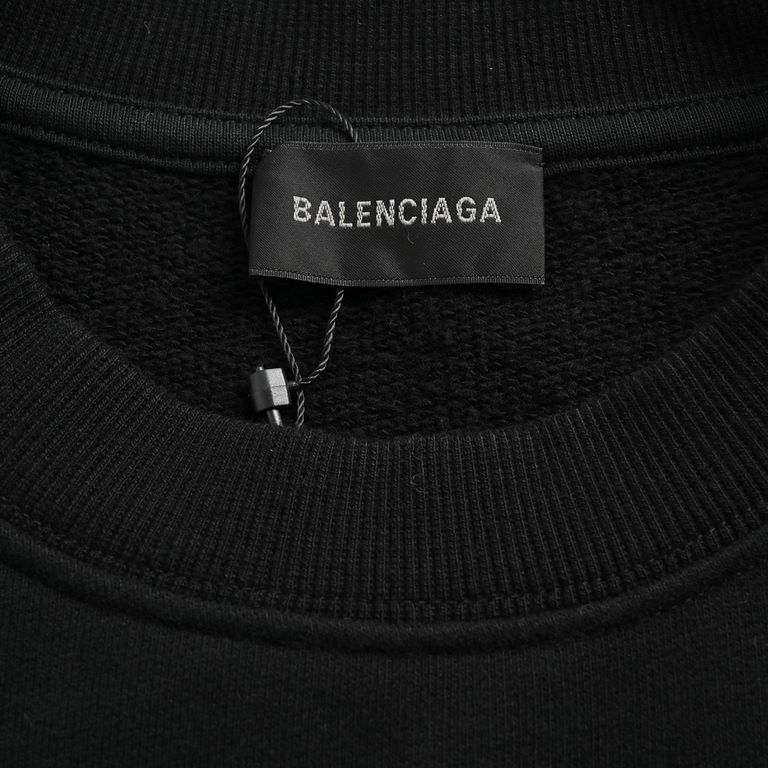 .BalenciagaBalenciaga 23Fw Fluorescent Green Embroidered Monogram Crew Neck SweatshirtThis series focuses on a simple, at a glance you know not to pick people, solid color padded fabric, fixed dye absolutely advanced, wh