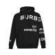 BurberryBurberry Thick Gum Letter Print Hooded SweatshirtThe use of 100% fixed weave 400g low elastic dust-free fine cotton fabric, each one is individually cut by hand, comfortable and handy, can be said to be how to we