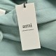 Ami classic embroidery embroidered love hooded sweatshirtEarly fall new high grams of cotton basic round neck sweater, men and women with the same models, trading company channels thin out, synchronized with the official