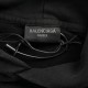 .Balenciaga 23Fw Hooded Sweatshirt with Monogram Print on BackGram weight up to 420 grams, terry, multiple processes Details can not be faulted, a very high sense of class and luxury recognition! Three labels complete , 