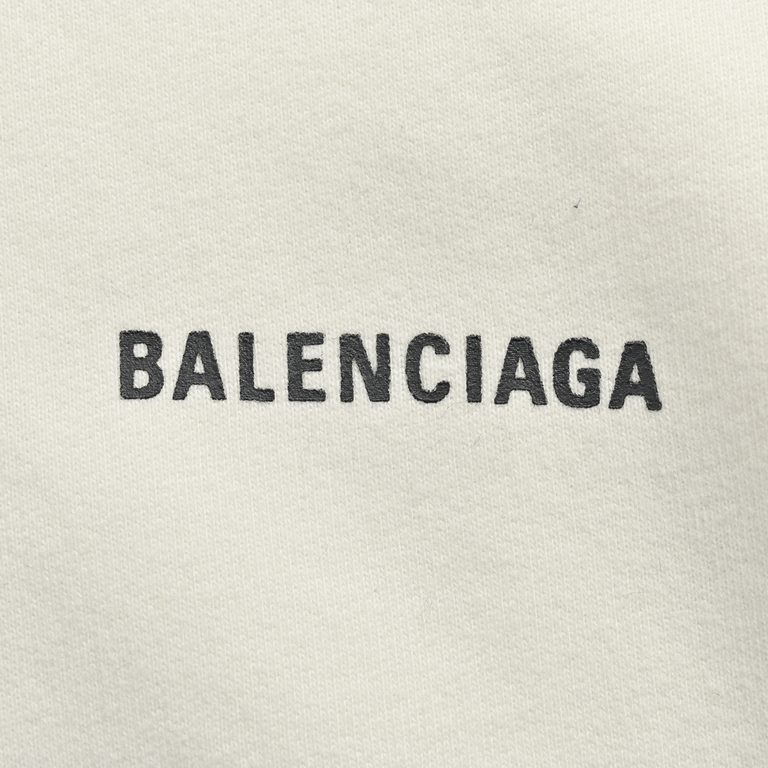 BalenciagaBalenciaga Separate Print Crew Neck SweatshirtI was instantly drawn to the illusionary split print from the show! The logo letters are deconstructed and stretched to create a geometric aesthetic of conflict and