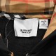 BurberryBurberry 23Fw Check Patchwork Zip JacketOriginally developed in a 480gbbr specialized custom tripe jersey fabric. With a contrasting facecloth plaid hood, trimmed with leather elements at the drawstring. Surface 