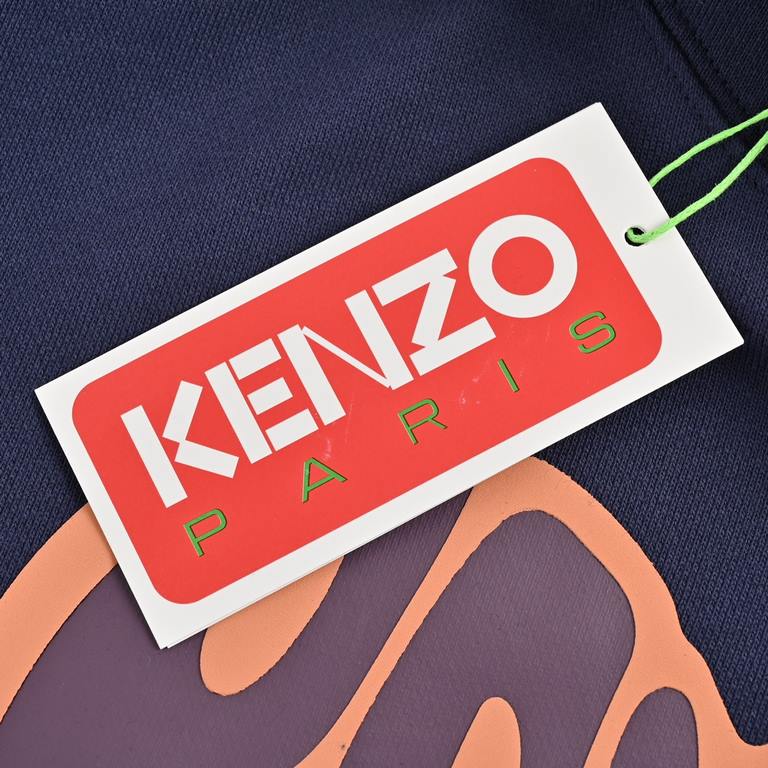 KenzoKenzo Takada 23Fw HEARTS Women's Heart Hooded SweatshirtOriginally purchased at 3099, original custom-dyed 380g fishscale fabric, washed and pre-shrunk. Printing for the foam process, printed six times to have the t