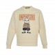 .Gucci  Gucci 23Fw glasses rabbit print round neck sweaterThe market high version of the fabric combed cotton sweater fabric weight up to 400 grams, printing using three-dimensional technology, high-density number of nee