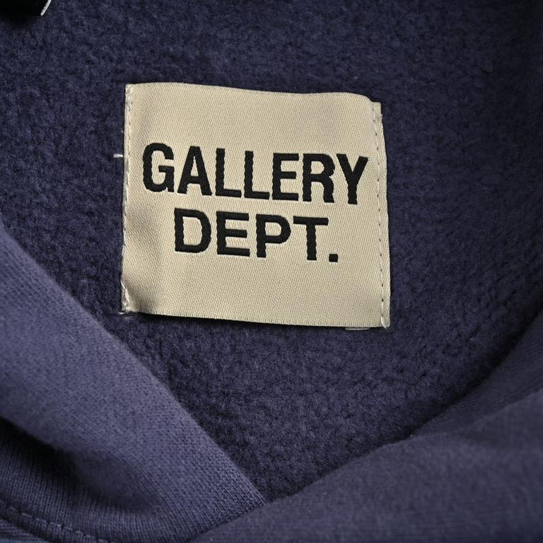 Gallery Dept 22Fw English letters graffiti colorful hooded sweatshirtImported 21  21 bottom 8 grams of 420 grams of cotton three-line sweater, supporting 21 double yarn 2  2 thread, cross-cut fabrics, the same large body