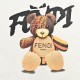 Fendi Bear Print Crew Neck SweatshirtCustomized knitted 100% cotton production, high grams of dense texture of the terry cotton, comfortable and breathable body and has a soft touch to the skin, very soft and smooth, del