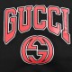 GucciGucci 23Fw Double G Patch Embroidered Crew Neck SweatshirtThe use of three-dimensional patch embroidery process, different from ordinary embroidery, fixed weave cotton sweater fabric, comfortable and breathable is n