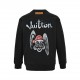 Louis Vuitton 23FwLouis VuittonLouis Vuitton 23Fw Hand Painted Graffiti Print Crew Neck SweatshirtCustomized high grams of knitted cotton fabric carefully crafted, feel particularly solid, texture pull full, fluffy and d