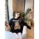 #BurberryBurberry Embroidered Teddy Bear Crew Neck Sweatshirt Top