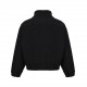 Alexander Wang Bump logo print half-zip plush sweaterYi yi yang chixi private clothes with alexanderwang as daily casual drop-shoulder version of the cut every place is a loose and casual portrayal of the cuffs of the th