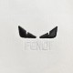 Fendi  Fendi small monster embroidered eyes round neck sweaterEmbroidery small eyes round neck sweater classic small monster eyes stab embellishment, couple models casual versatile short-sleeved T-shirt shirt, monster ey