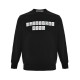 .Alexander WangAlexander Wang 23Fw Mahjong Printed Round Neck Sweatshirt400g advanced combed cotton fabric counter collar label buyer level white thick plate tags original hang grain before and after the three-dimensiona