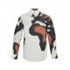 Louis VuittonLouis Vuitton 23Fw Pixel Print Shirt2023 FW FallWinter New Knit Blend Long Sleeve ShirtCampfire series graffiti patterned bottom, embellished with monogram classic pattern.Add a casual touch Button closure d