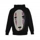 Loewe  Loewe 23Fw Thousand and Thousand Faceless Men's Hooded Knit SweaterOriginal,300 purchase, the original office flower design, knitted jacquard process, hooded knit sweater, inserted all layout design, a full set of