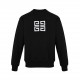 GIVENCHY  Givenchy 22ss four-cell three-dimensional embroidery round neck sweaterEmbroidery using imported Tajima embroidery machine up to a total of more than 100,000 stitches of high-density three-dimensional embroider