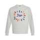 .DiorDior 23Fw colorful letters printed round neck sweaterFabric combed cotton sweater fabric weight up to 400 grams, printing using three-dimensional technology, high-density number of needles, the upper body effect of 