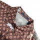 Louis VuittonLouis Vuitton 23ss New Zoo Limited Edition ShirtThe fabric is made of Tencel double-sided twill satin Active digital direct spray printing Imported environmentally friendly biodegradable penetration ink prin