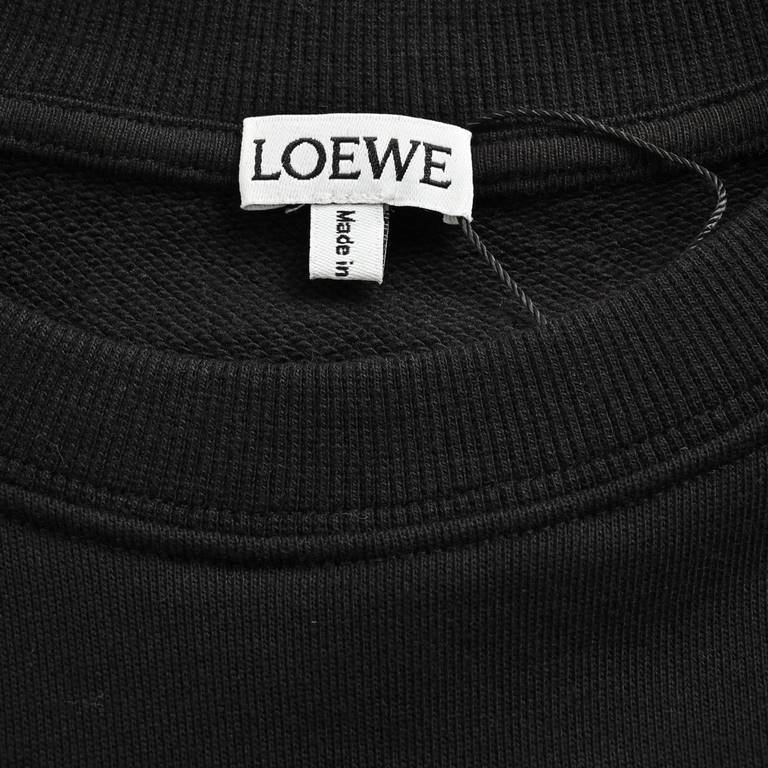 .LoeweLoewe 23Fw Airbrush Print Crew Neck SweatshirtCustomized high grams of knitted cotton fabric carefully crafted, feel particularly solid, texture pull full, fluffy and delicate on the body comfortable, superior mois