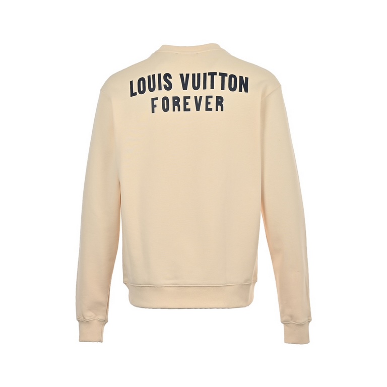 Louis VuittonLouis Vuitton 22Fw Fake Pocket Letter Print Crew Neck Sweatshirt2022 early fall limited models recommended not pick people not pick skin clean simple sweater really who wear who look good ah! This cyan sweat