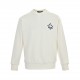 Louis Vuitton ski series snowflake foam sweatshirtColor fixed dyeing fabric, ultra-fine flat mesh suede foam printing process, full of trend, the use of detailed mesh material to do the mesh panel, fixed dye cotton fabri