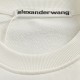 .Alexander WangAlexander Wang 23Fw Mahjong Printed Round Neck Sweatshirt400g advanced combed cotton fabric counter collar label buyer level white thick plate tags original hang grain before and after the three-dimensiona