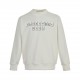 .Alexander WangAlexander Wang 23Fw Mahjong Printed Round Neck Sweatshirt400g advanced combed cotton fabric counter collar label buyer level white thick plate tags original hang grain before and after the three-dimensiona