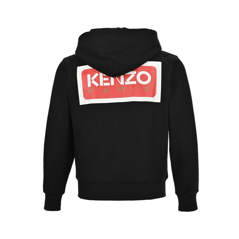 KenzoKenzo Takada 23Fw Square Label Letter LOGO Hooded Zipper SweatshirtThe original version of the purchase of 3699 development, 450g cotton light fleece fabric, fabric heavy, version of the upright. Front imported mach