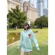 #Ami Classic Towel Embroidery Embroidered Heart Hooded Sweatshirt Top