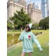 #Ami Classic Towel Embroidery Embroidered Heart Hooded Sweatshirt Top